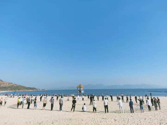 惠州员工团建最好的选择地霞涌黄金海岸免费的海滩