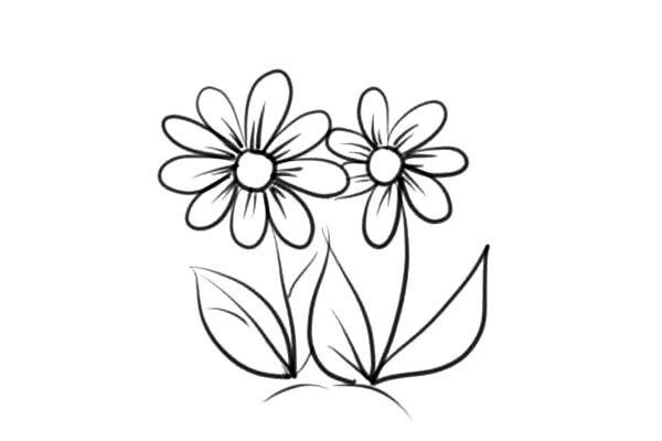 9款简单易学的小花朵简笔画图片素材大全