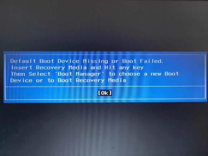 default boot device missing默认启动设备丢失,接下来需要恢复bios