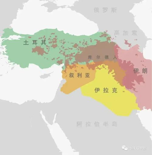 库尔德人中东第四大民族,库尔德人分布在四国境内