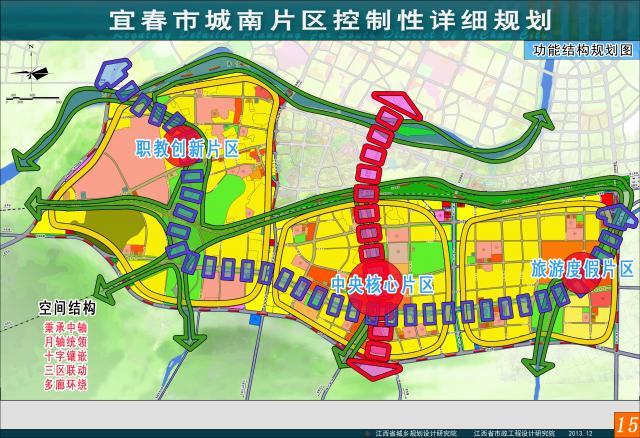 宜春市城南片区控制性详细规划