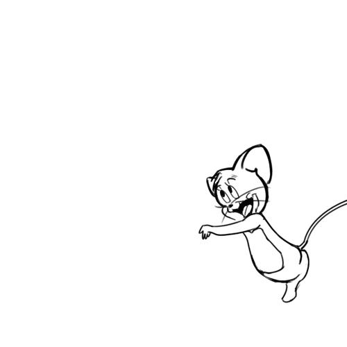 猫和老鼠简笔画怎么画 汤姆和杰利的简笔画教程分享 猫和老鼠简笔画