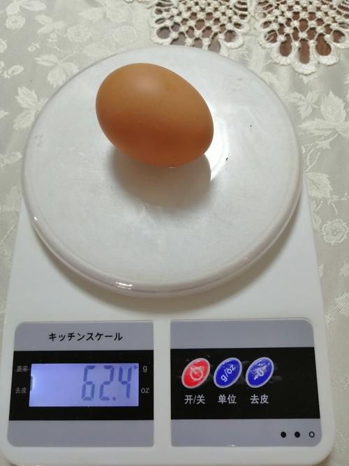 一个鸡蛋6.24g