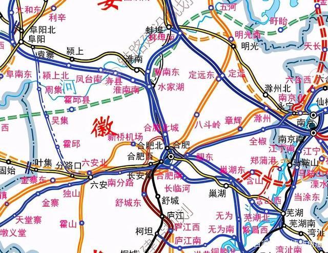 安徽2035高速规划图