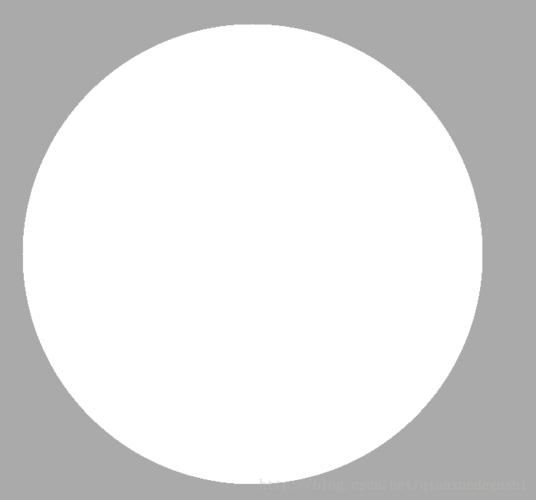 画圆                  image_set_pixel(image,x,y,0xff);//填充白色