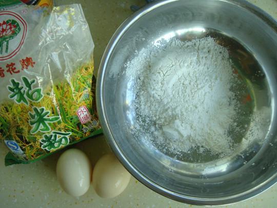 鸡蛋粘米粉的做法大全