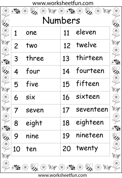 best images of number chart 1 20 printable