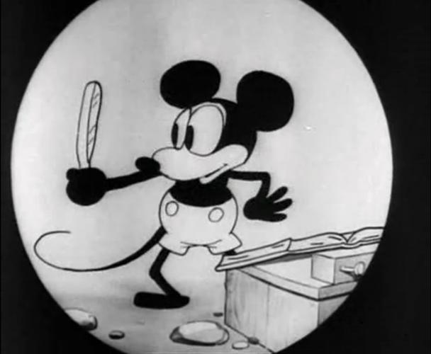 这部所谓的真始祖米老鼠动画就是1928年的《plane crazy》其实严格的