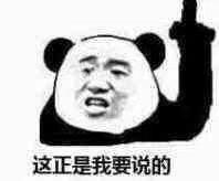 这正是我要说的熊猫头手指楼上表情包熊猫楼上要说手指表情