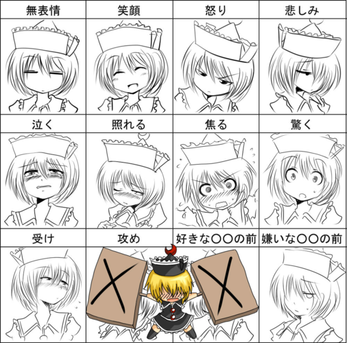 日本漫画表情12要素是什么?