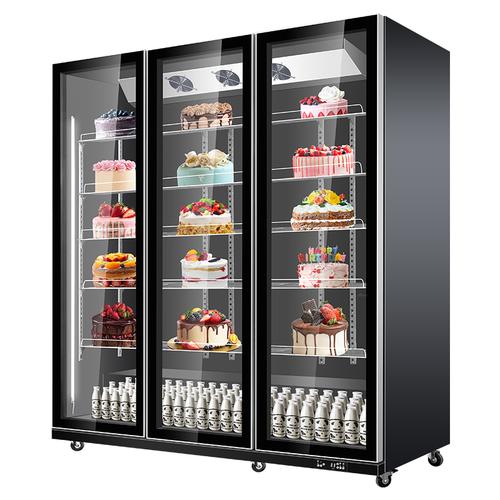 索歌立式蛋糕展示柜商用慕斯甜品柜西点面包柜饮料水果冷藏保鲜柜
