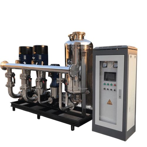 全自动变频恒压供水设备 小区高楼二次供水加压系统 不锈钢高压泵