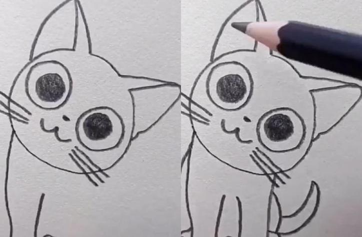 小猫咪怎么画小猫咪怎么画又可爱又简单又漂亮