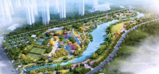 超美规划图出炉!明年,城区将新增一座水上生态公园!就在