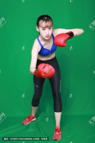 女拳击图片个性
