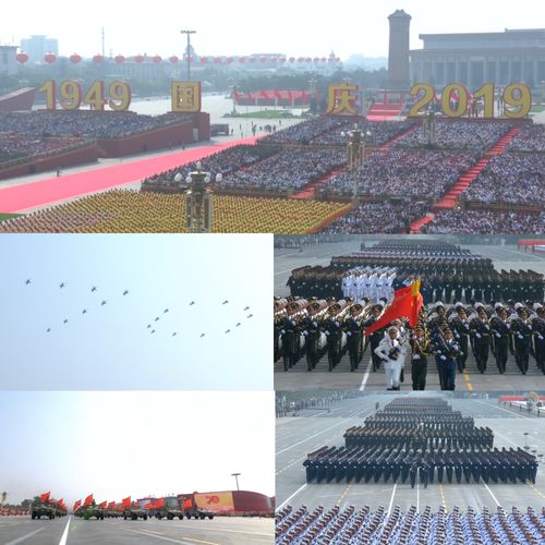 中国阅兵图片大全高清图片2019