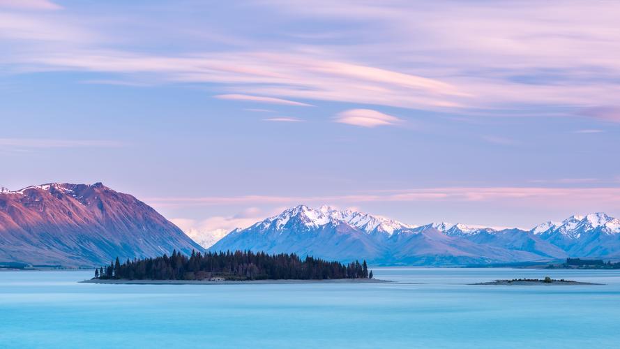 特卡波湖,新西兰,山,天空云彩,8k(水平),图片,壁纸,自然风景-桌酷