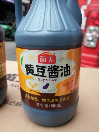 海天黄豆酱油800ml酿造酱油炒菜卤味焖