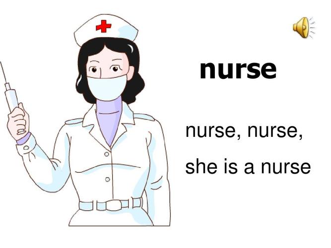 nurse nurse, nurse, she is   nurse
