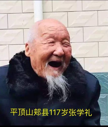 中国最大寿星——郏县姚庄乡117岁张学礼