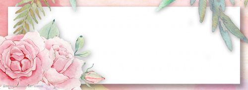 小清新水彩底纹花朵边框背景 小清新 手绘 花卉 水彩 底纹 花朵 简约