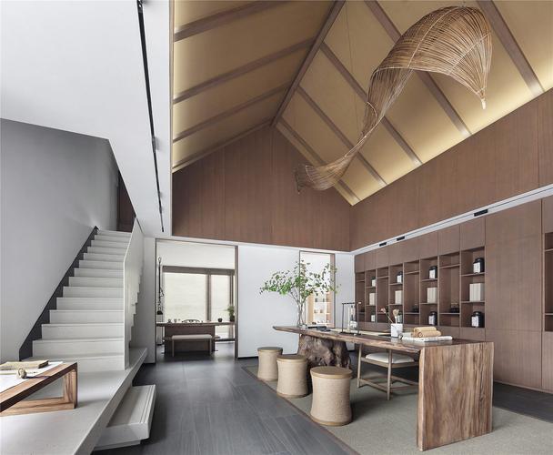 成都新中式禅意茶室设计浓缩东方含蓄之美