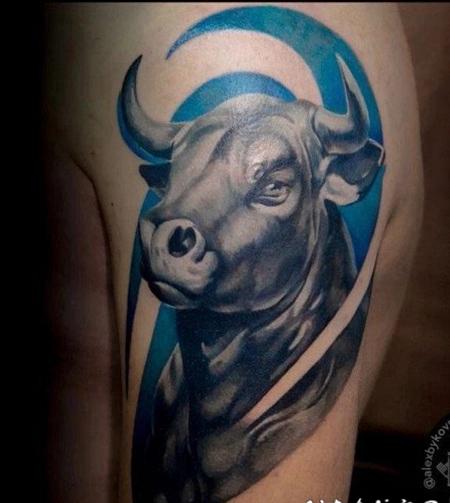 牛头纹身