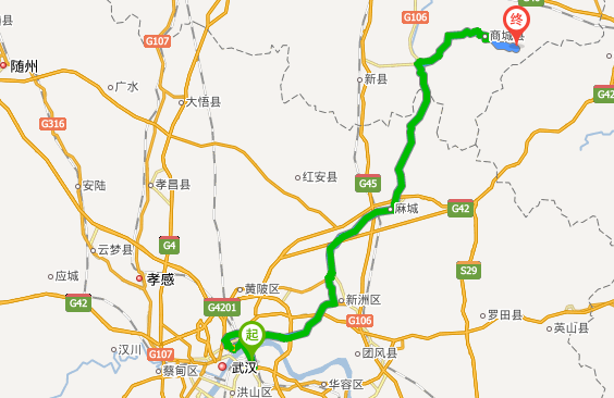 武汉市到信阳西河景西有多远