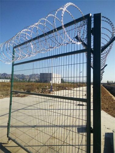 边境隔离网墙,金属钢丝防护网,边境线铁丝网围栏