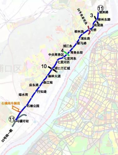 南京地铁4号线2期最新规划图