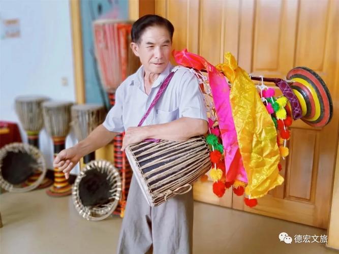 象脚鼓是哪个民族的乐器傣族象脚鼓舞蹈