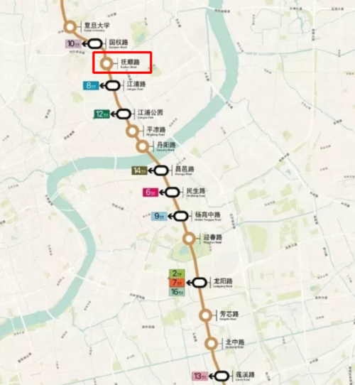上海轨道交通18号线的抚顺路站已经封顶:浦西内环线的艰苦建设