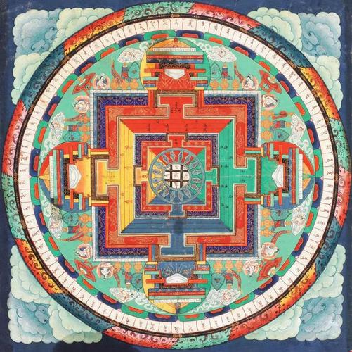 曼荼罗:藏传佛教里的宇宙世界观