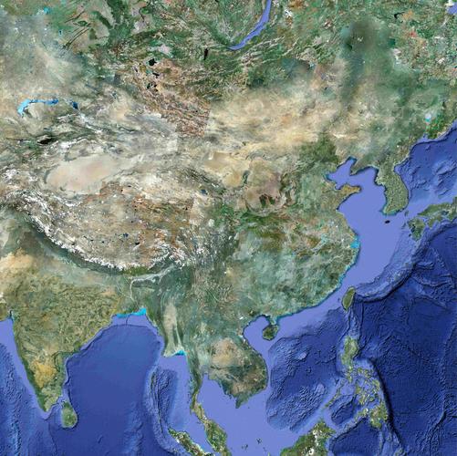 中国地图卫星地图超大14亿像素卫星地图地图库