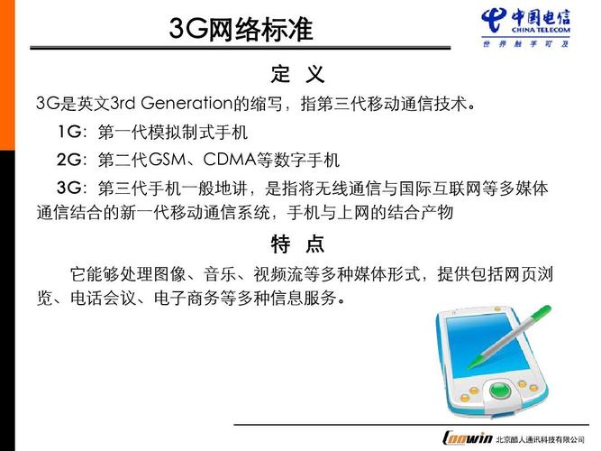 1g:第一代模拟制式手机 2g:第二代gsm,cdma等数字手机 3g:第三代手机