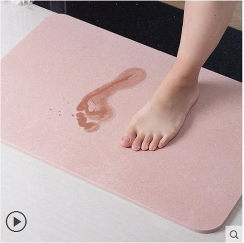 硅藻泥脚垫浴室吸水防滑垫卫生间门口家居脚垫硅藻土吸水脚垫地垫(29