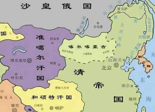 清朝蒙古六盟