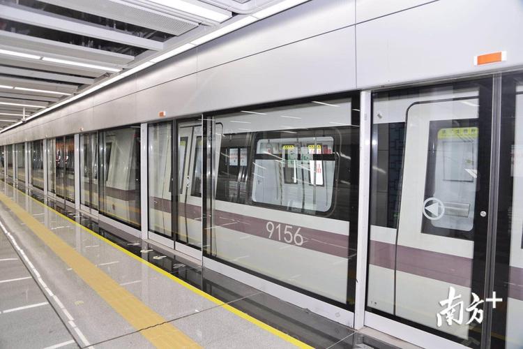 深圳地铁9号线年底直达前海9号线二期工程完成热滑试验