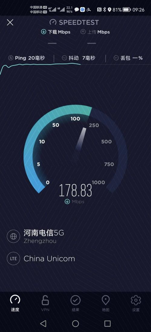 上海联通的网速快还是电信的网速快?我们这里的联通4g 网络!