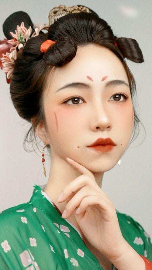 古风汉服化妆造型,古风化妆教程#宁波尚野化妆学校