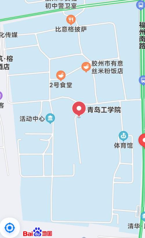 青岛工学院校园地图