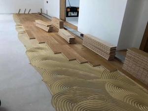 stauf德国西陶夫木地板满胶铺装弹性木地板胶德式工艺