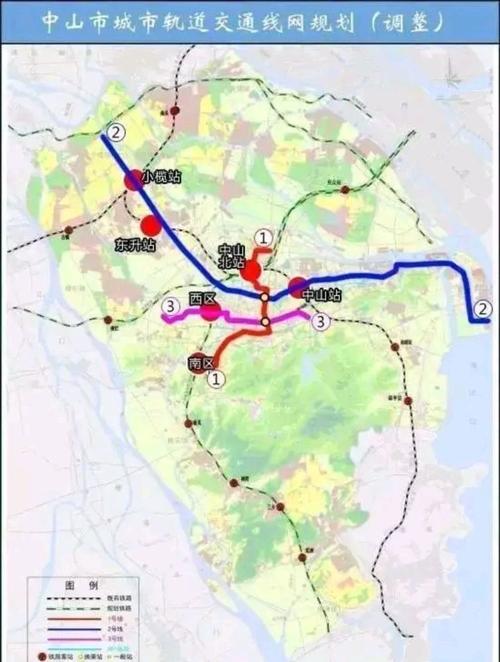 中山市轨道交通建设规划与未来发展