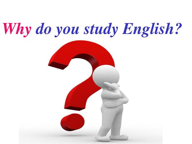 why do you study english?