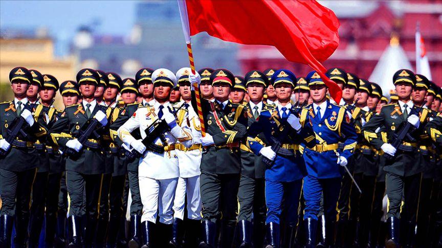 录像:俄罗斯阅兵式【中国三军仪仗队霸气登场】