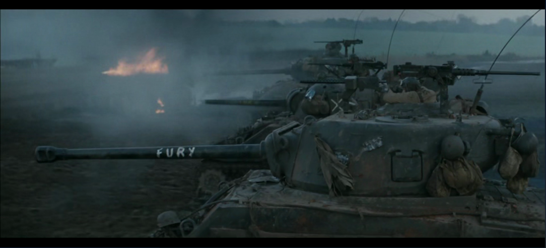 战争片《狂怒》:讲述二战美德之间坦克大战的故事