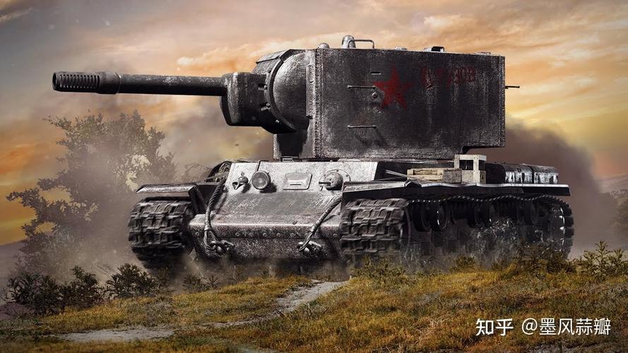 转瞬即逝的陆战之王苏联kv2重型坦克一辆坦克阻击了一个德国装甲师