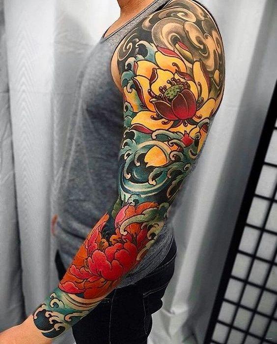 男性手臂纹身:霸气的男生手臂上20张花臂纹身图案