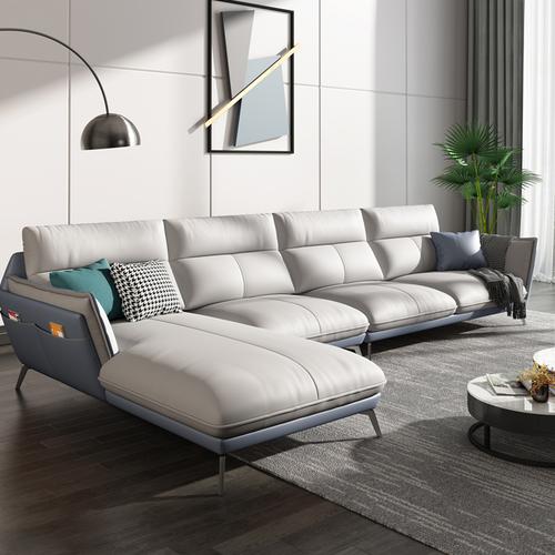南康家具现代简约布艺沙发客厅小户型北欧科技布意式极简沙发轻奢