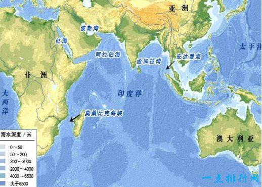 世界四大洋面积排名 太平洋接近19个中国那么大